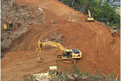 永平寺大野道路花谷地区他 改良工事