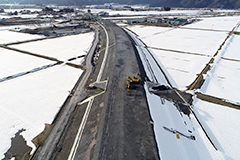 大野油坂道路下麻生嶋西地区改良他工事