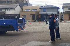 職場体験の様子